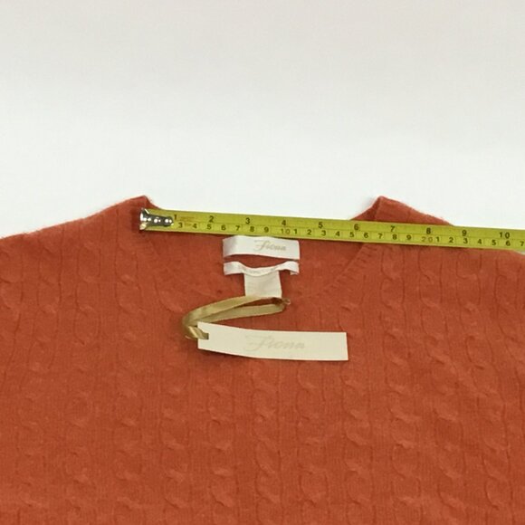 (NWT) Fiona Orange Sweater - Picture 4 of 13